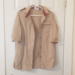 Uniqlo Snall bottom cardigan